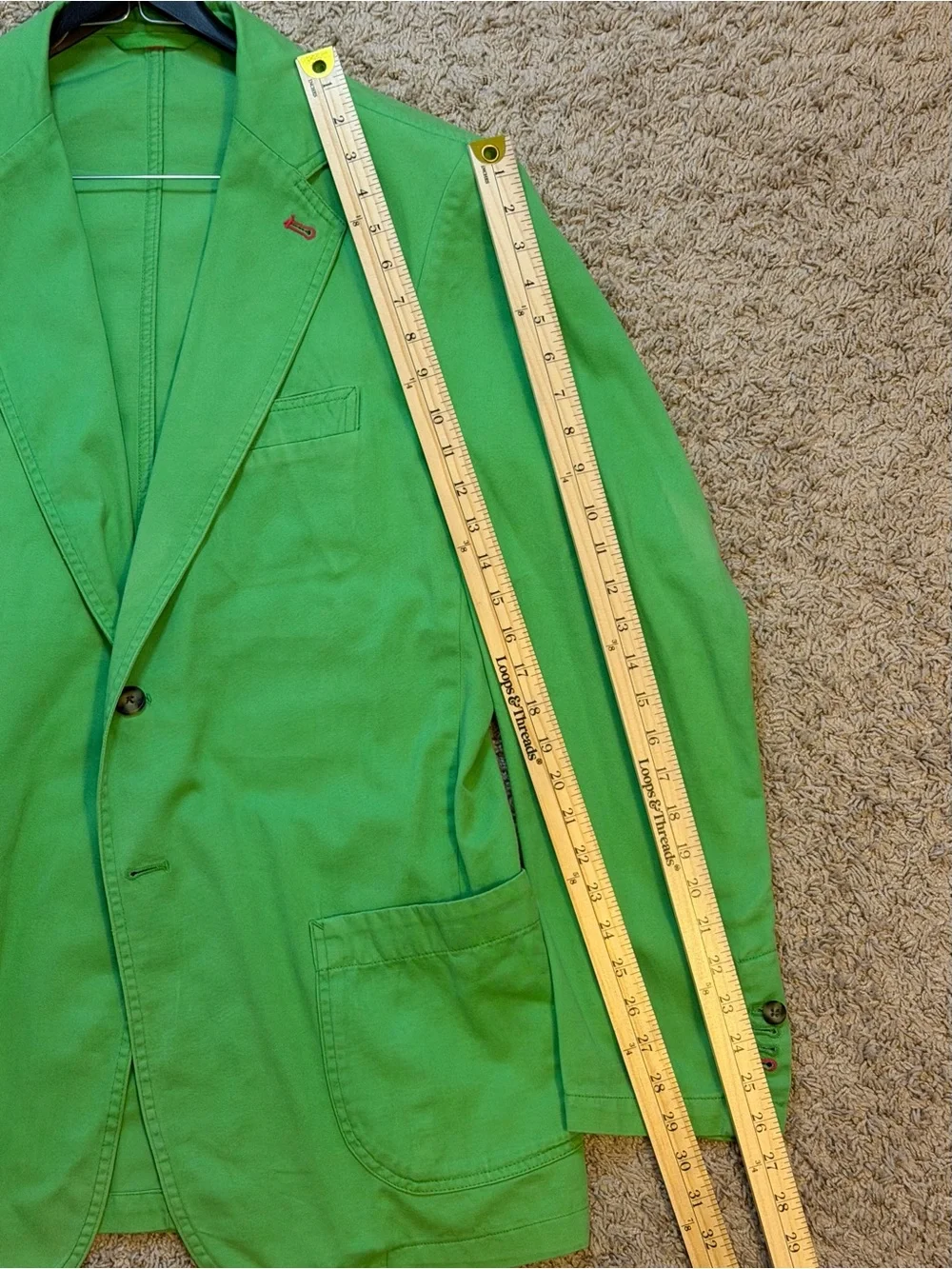 Vicomte Paris Palm Beach Lime Green Cotton Sports | Surgeon’s Cuffs | Large